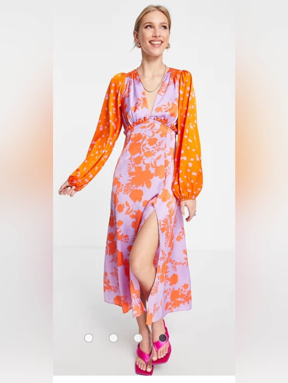 ASOS DESIGN Satin dress Women's 6